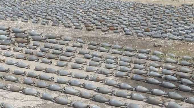 Scores of NATO-made mines found amid massive ammo cache in Syria’s Douma