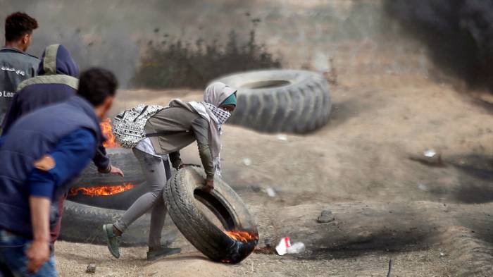 Zehn Palästinenser bei Protesten an Gaza-Grenze verletzt