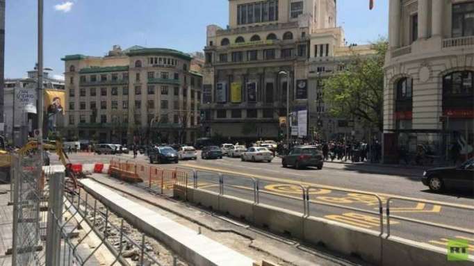 Una fuga de gas en el centro de Madrid interrumpe una conferencia sobre 