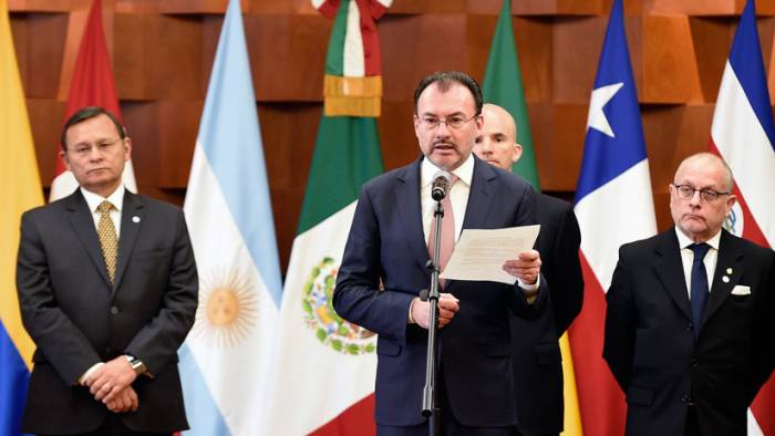 Grupo de Lima pide a Venezuela "suspender" las presidenciales del 20 de mayo