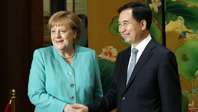 China führt Merkel seine "Effizienz" vor