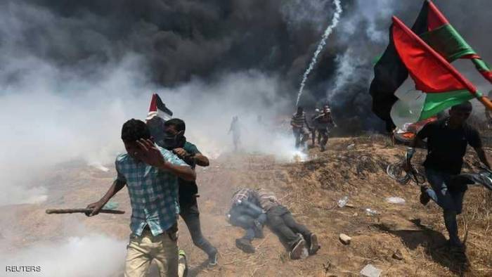 انطلاق حفل نقل السفارة الأميركية.. ونزيف فلسطيني بغزة