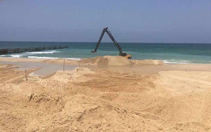 Israël construit une barrière maritime à Gaza
