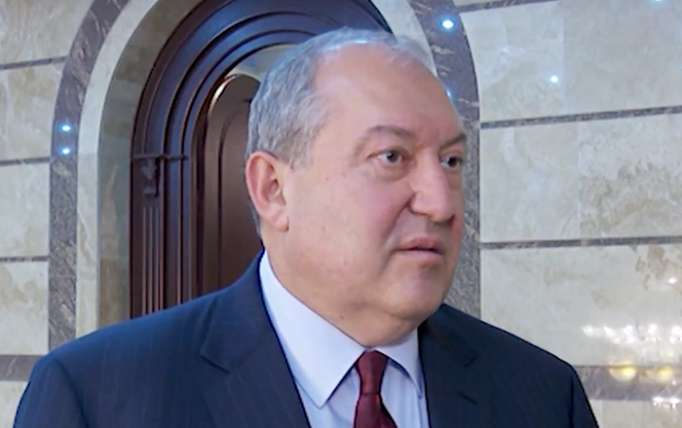 Ermənistan prezidenti Gürcüstana gedib