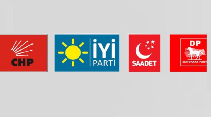 Türkiyədə 4 partiya Ərdoğana qarşı birləşdi