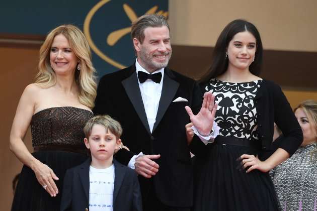 Cannes 2018: John Travolta a amené toute sa famille