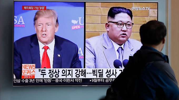 Nordkorea droht USA mit Gipfelabsage