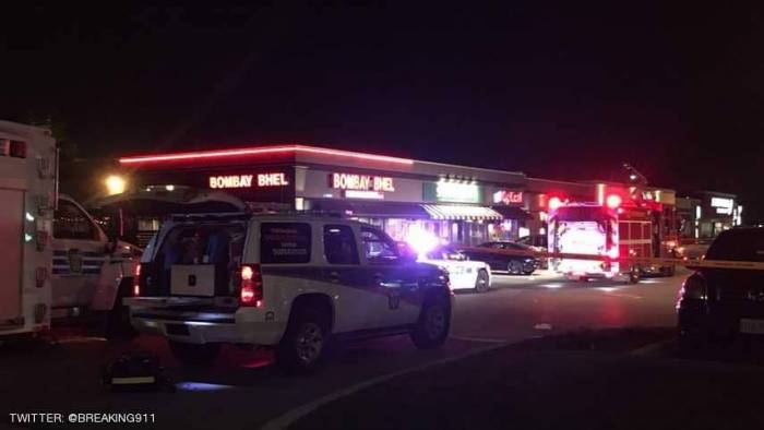 كندا.. انفجار في مطعم يسقط 15 مصابا