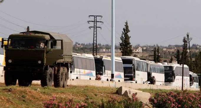 Evacuados más de 8.000 radicales y sus parientes de la gobernación siria de Homs en un día