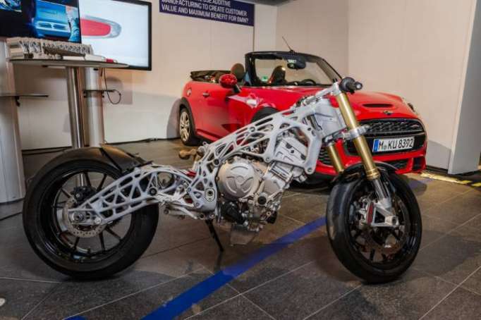 Cette moto BMW imprimée en 3D
