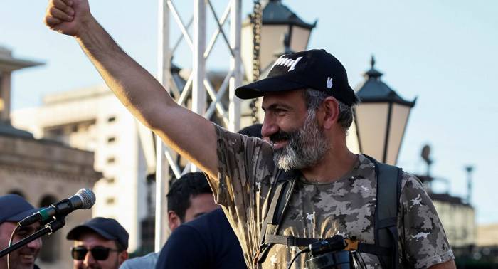 Líder de las protestas en Armenia da por sentada su elección como jefe de Gobierno
