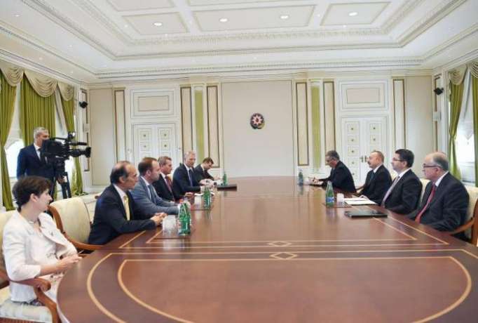 President Aliyev receives delegation of European Commission