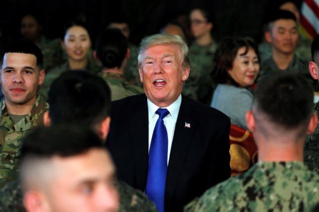 Trump orders Pentagon to consider reducing U.S. troops in South Korea: New York Times
 