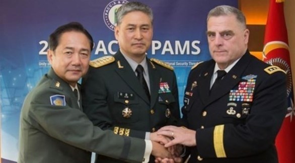 مباحثات عسكرية بين كوريا الجنوبية وأمريكا واليابان بشأن السلام الإقليمي