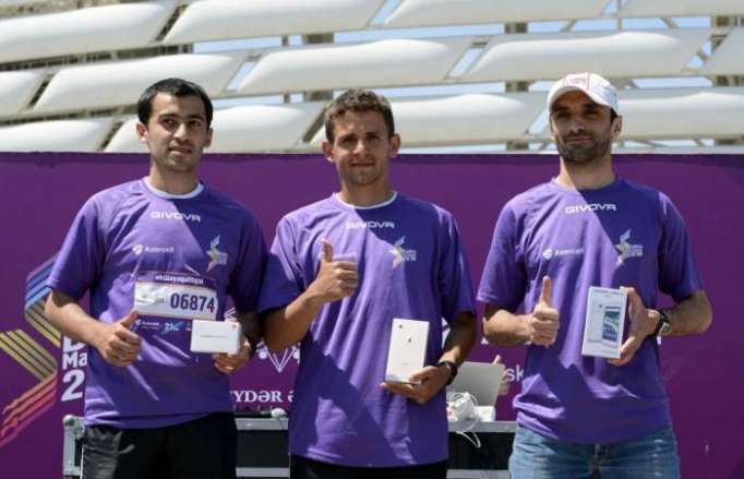 Winners of Baku Marathon-2018 awarded