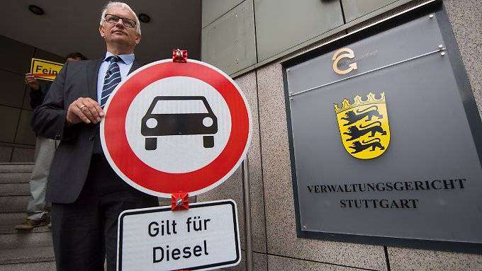 Umwelthilfe zieht gegen Stuttgart vor Gericht