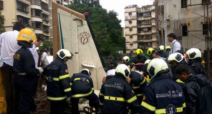 Chartered plane crashes in Mumbai, 5 people dead