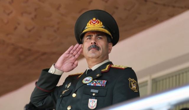 "Azerbaijani army under Ilham Aliyev
