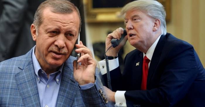 Trampdan Ərdoğana təbrik zəngi