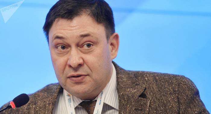 El jefe del portal RIA Novosti Ukraina Vishinski denuncia amenazas contra su familia