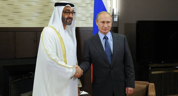 Putin y el príncipe heredero de Abu Dabi firman una Declaración de asociación estratégica