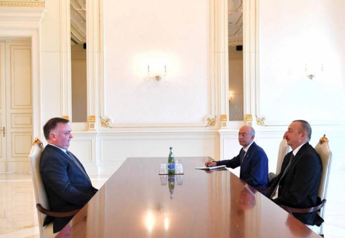 President Ilham Aliyev received Secretary-General of International Civil Defense Organization