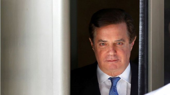 Former Trump staffer Manafort accused of witness tampering