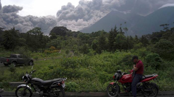 Guatemala eruption 