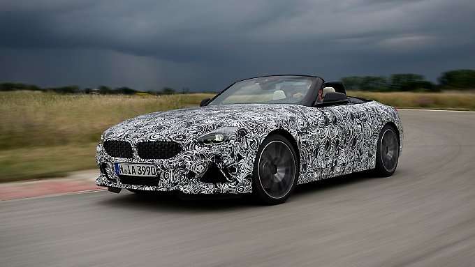 Letzte Tests für den neuen BMW Z4