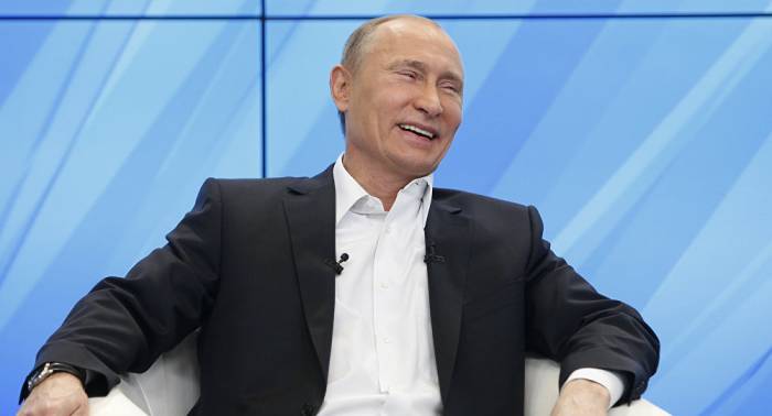 Putin: „Lache oft über mich selbst“