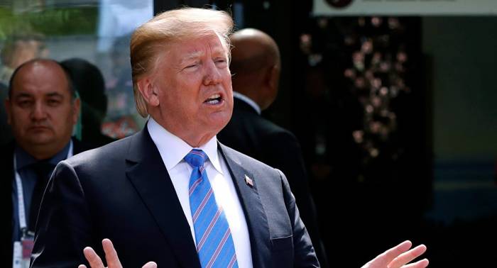 Trump ordena que representantes de EEUU no aprueben la declaración final del G7