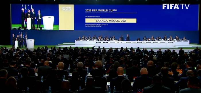 Les Etats-Unis, le Mexique et le Canada désignés pays hôtes de la Coupe du monde 2026