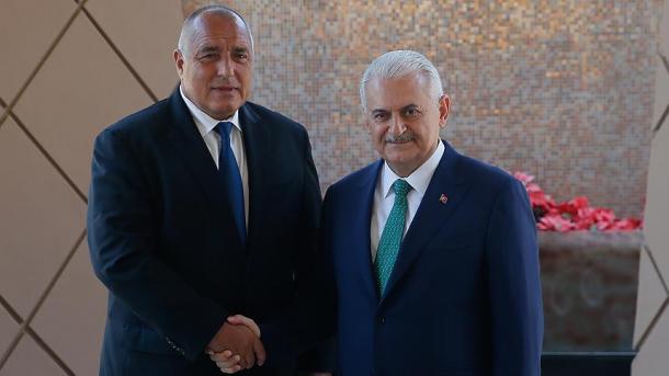 Treffen zwischen Yıldırım und Borissow