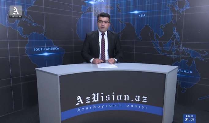 AzVision TV releases new edition of news in German for June 12 - VIDEO