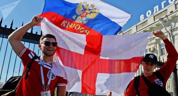 Britisches Blatt: Fans verlassen Russland nach WM mit neuen Anschauungen