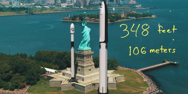 SpaceX: Elon Musk shares staggering video that shows true size of rockets