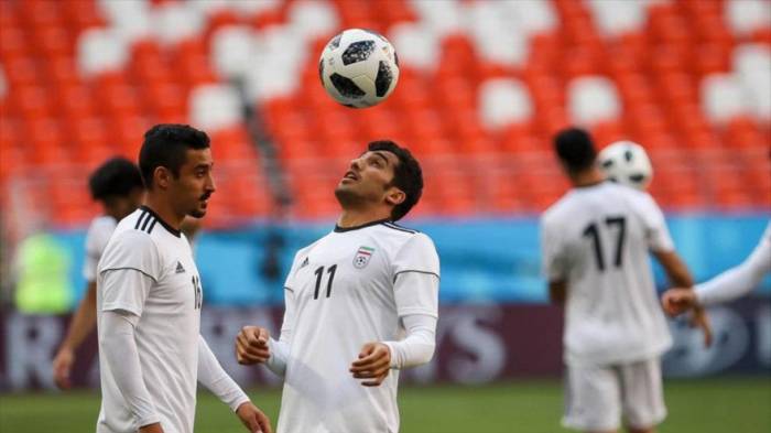 Irán se prepara para el partido contra Portugal