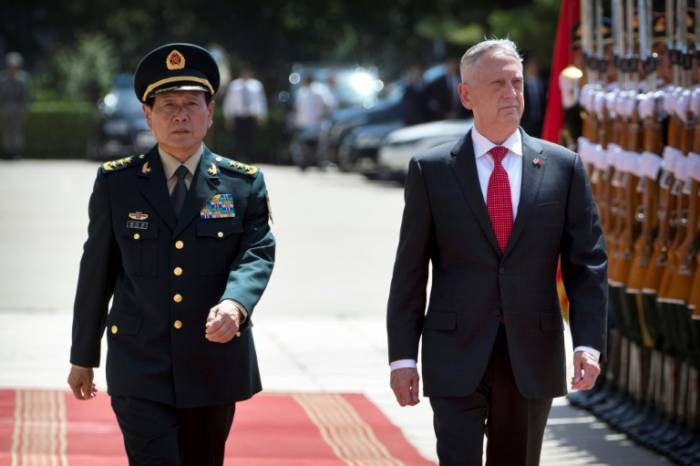 Mattis y el ministro de Defensa chino hablan de cooperación pese a tensiones