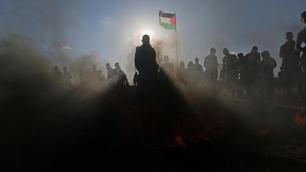El llamado de participación en las manifestaciones en Gaza