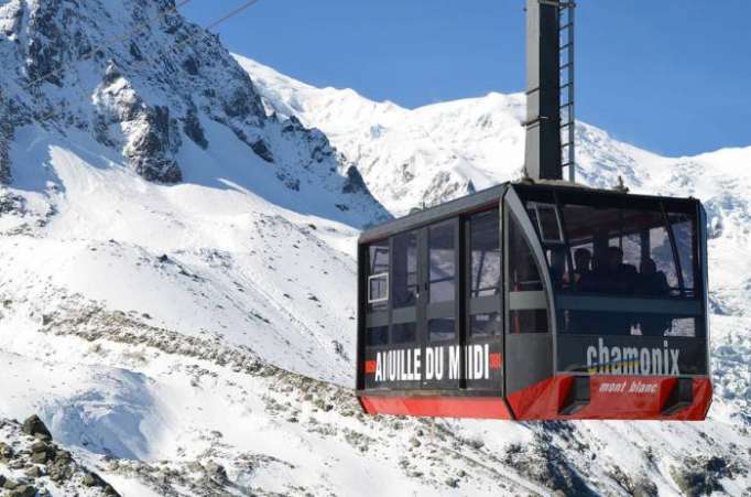 Mont-Blanc : le plus haut téléphérique d