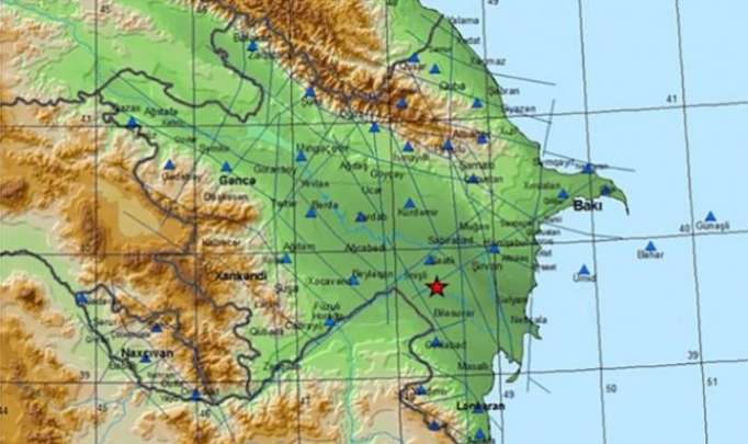 في أذربيجان كان زلزال 