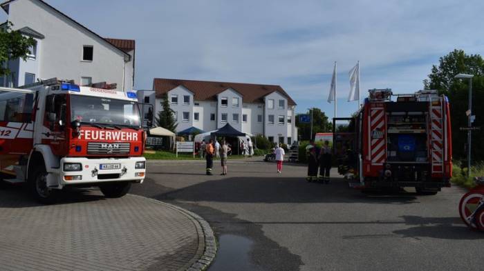 Brand in Seniorenheim bei Karlsruhe: Zwei Frauen lebensgefährlich verletzt