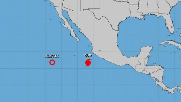 Se forma un nuevo huracán en el Pacífico y se dirige hacia las costas de México