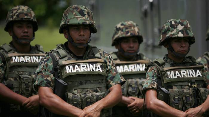 La fuerza naval de México en alerta máxima por el huracán Bud