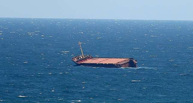 Turkish cargo ship sinking off Croatian coast, crew partly rescued