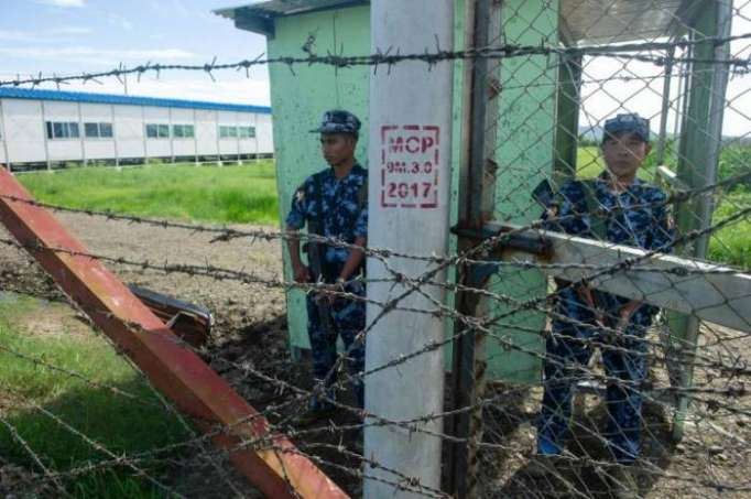 En Birmanie, des camps de transit pour Rohingyas vides