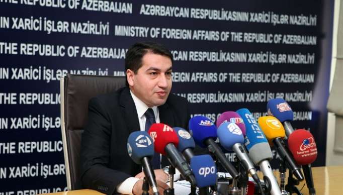 Hajiyev: Armenian FM once again confirms his country a party to Karabakh conflict