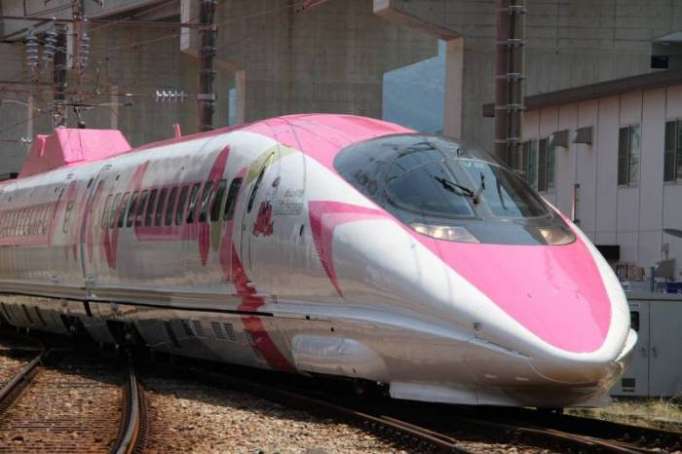 Le Japon ose le TGV "Hello Kitty"
