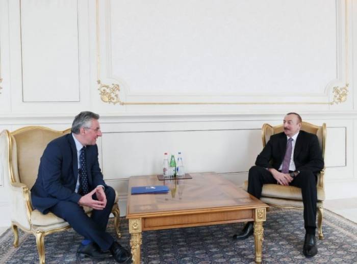 Ilham Aliyev receives president of Alliance of Conservatives and Reformists in Europe