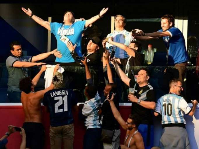 Mondial-2018: Maradona "je vais bien"